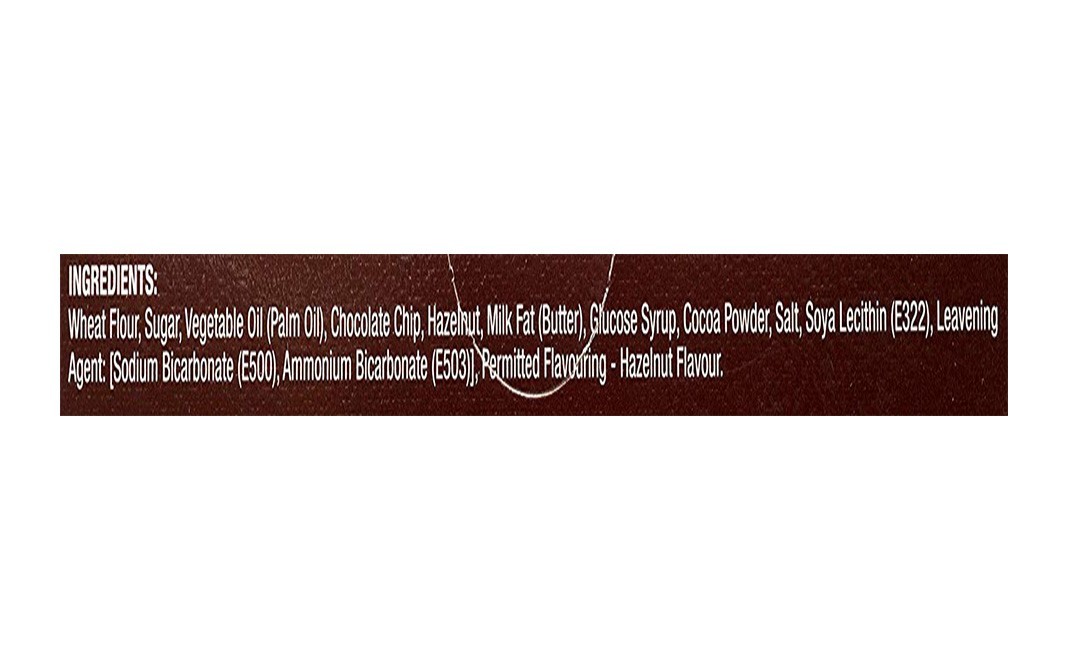 Julie's Chocolate Chip Hazelnut Cookies   Box  102 grams